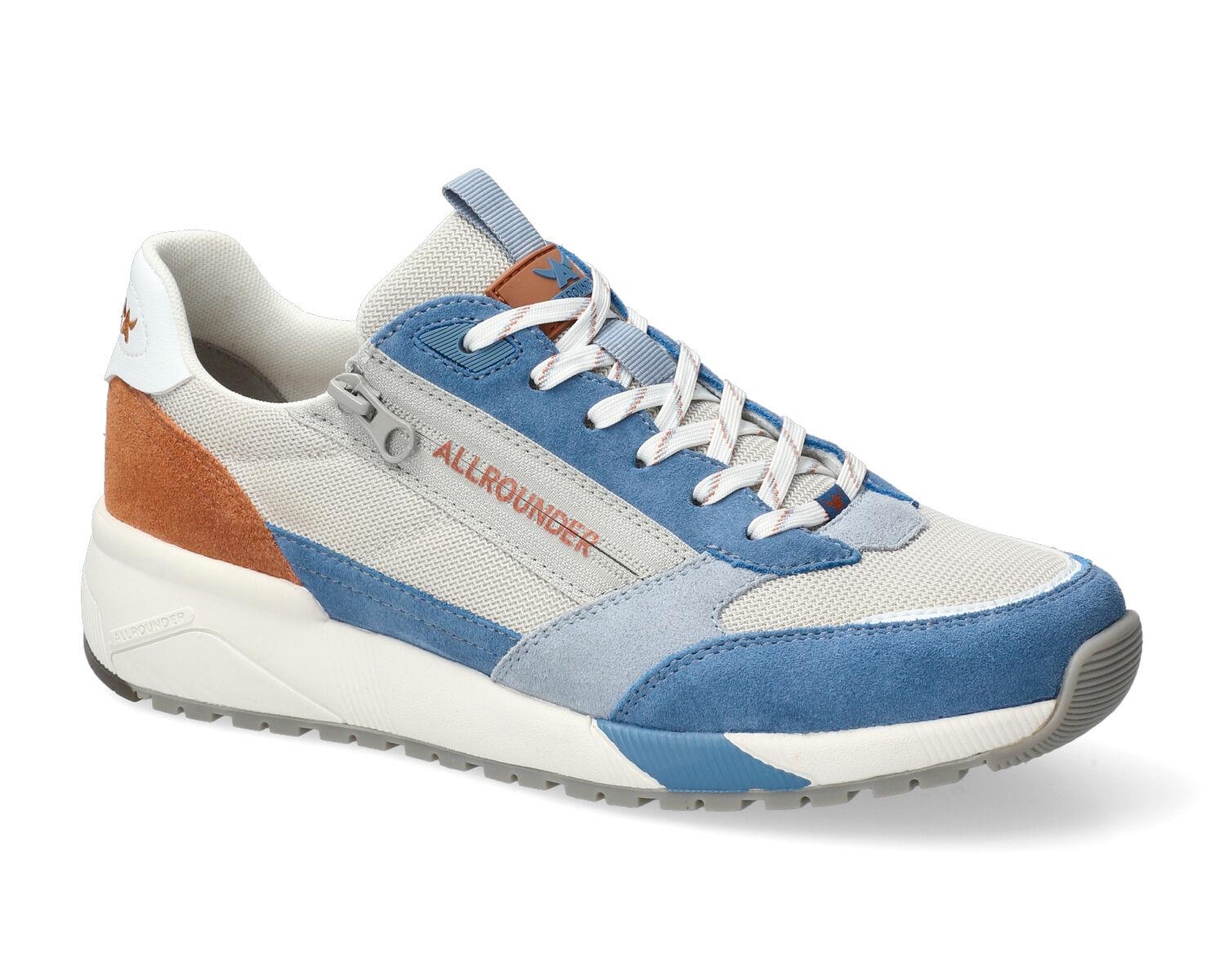 lacets homme modèle Scarmaro Bleu jean - Mephisto